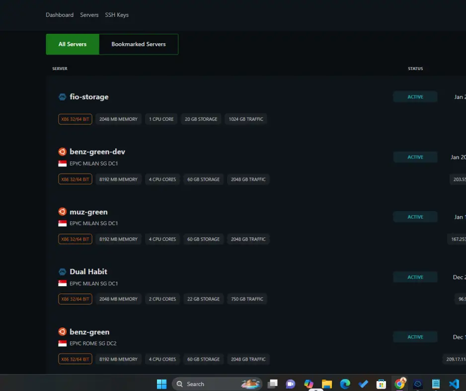 VPS Management Project – Manage multiple servers easily